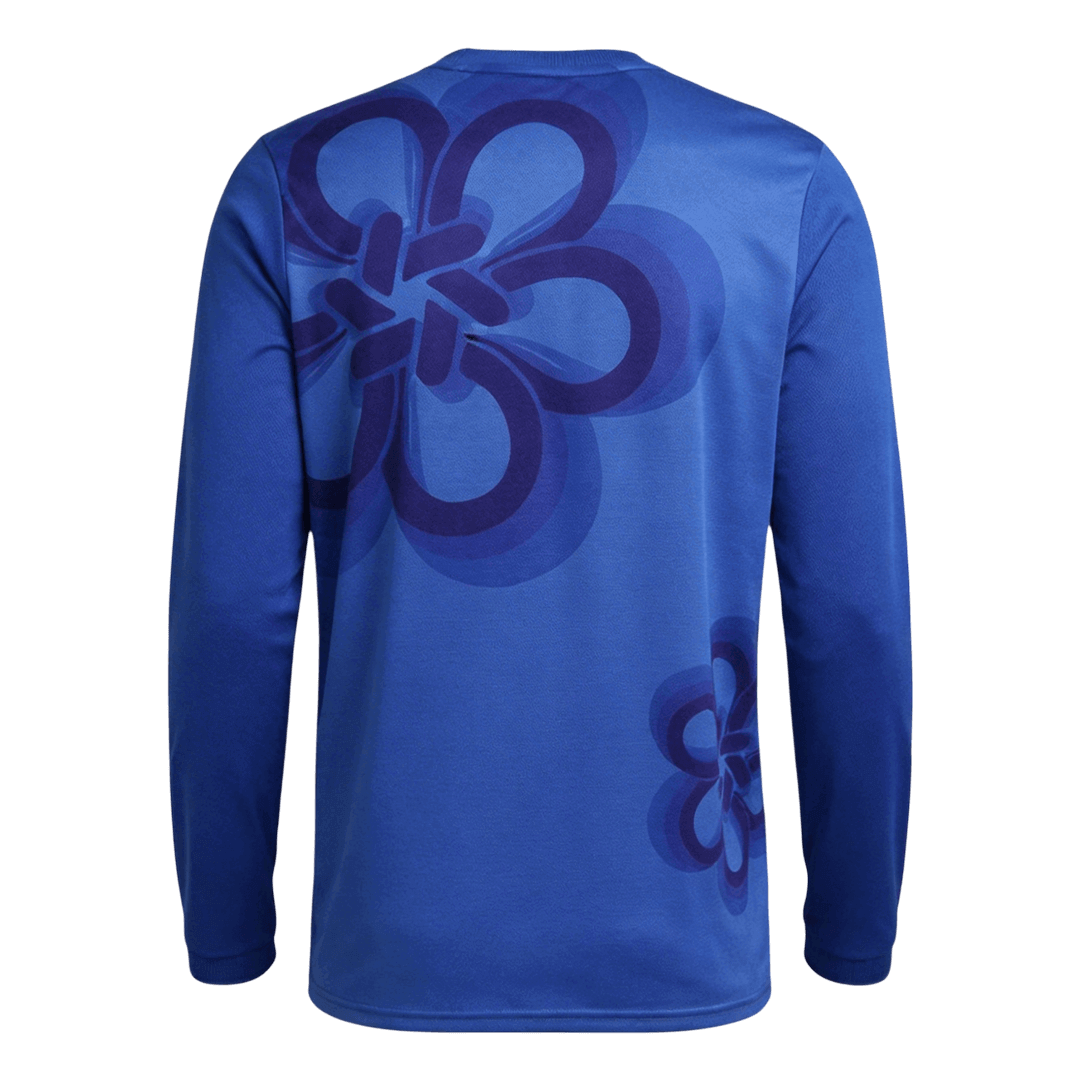 Real Madrid Maillot Manches Longues 2025/26 Bleu