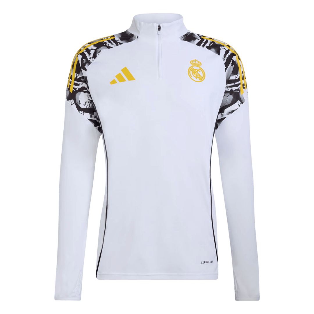 Real Madrid Sweatshirt Kit 2025/26 Junior Blanc