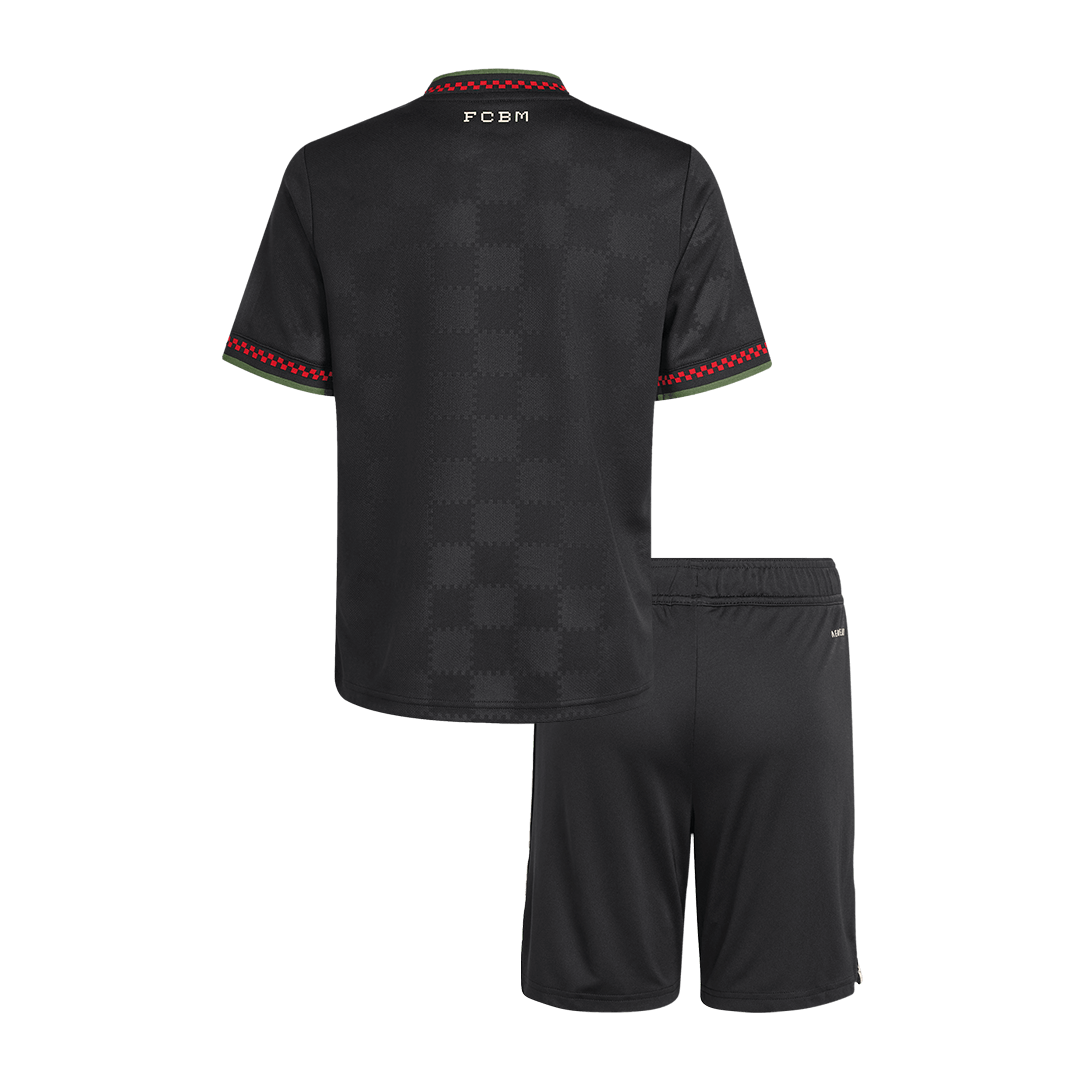Munich Third Maillot Kit 2025/26 Junior Noir