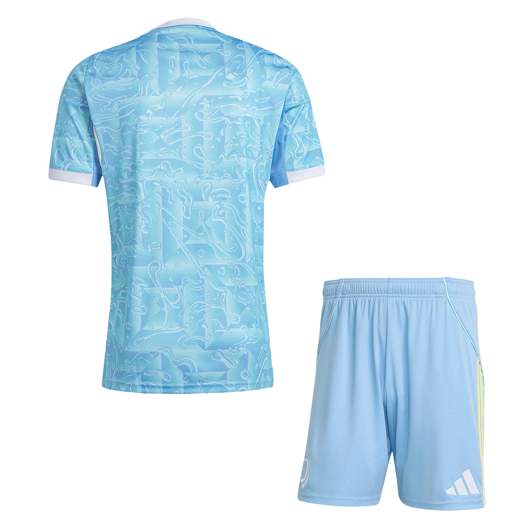 Juventus Extérieur Maillot Kit 2025/26 Bleu