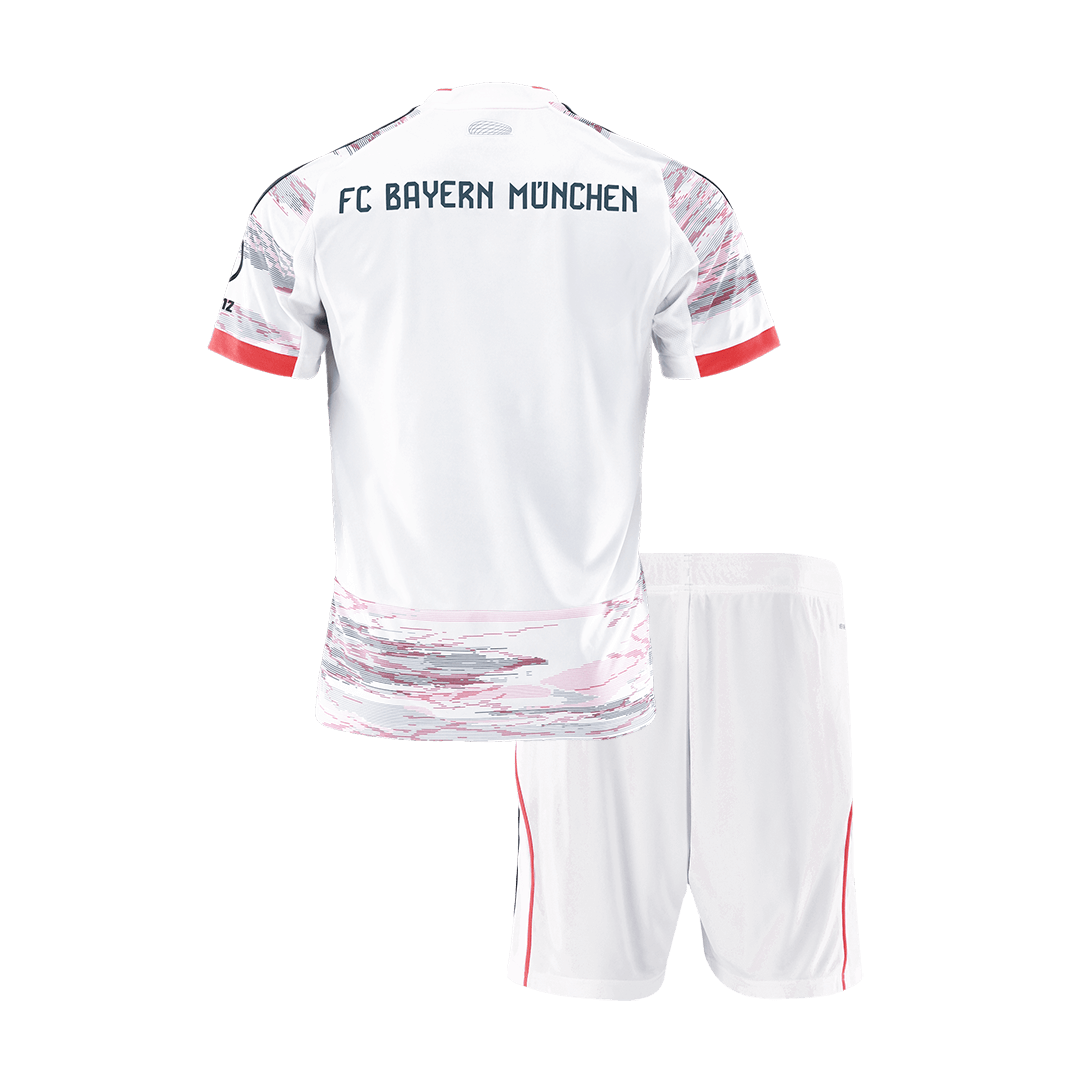 Munich Extérieur Maillot Kit 2025/26 Junior Blanc