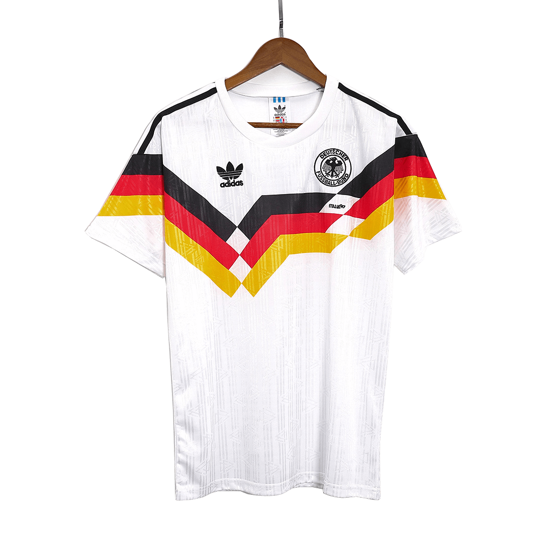 Retro Allemagne Domicile Maillot 1990