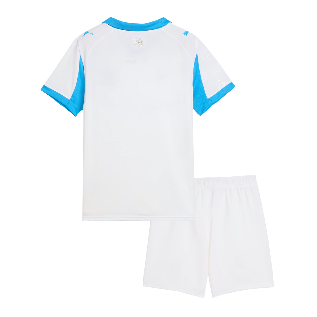 Olympique de Marseille Domicile Maillot Kit 2025/26 Enfant