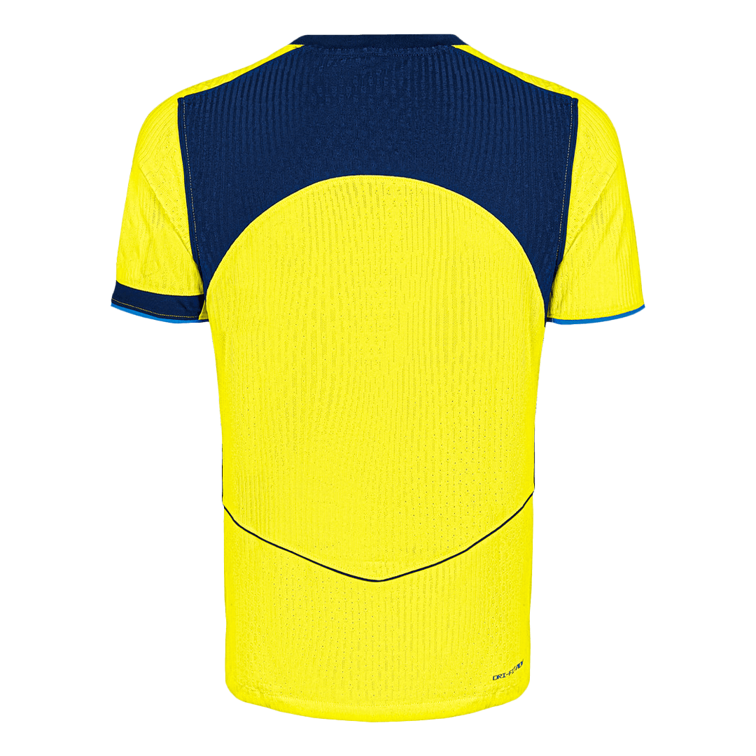 Tottenham Hotspur Third Maillot 2025/26 Jaune Joueur