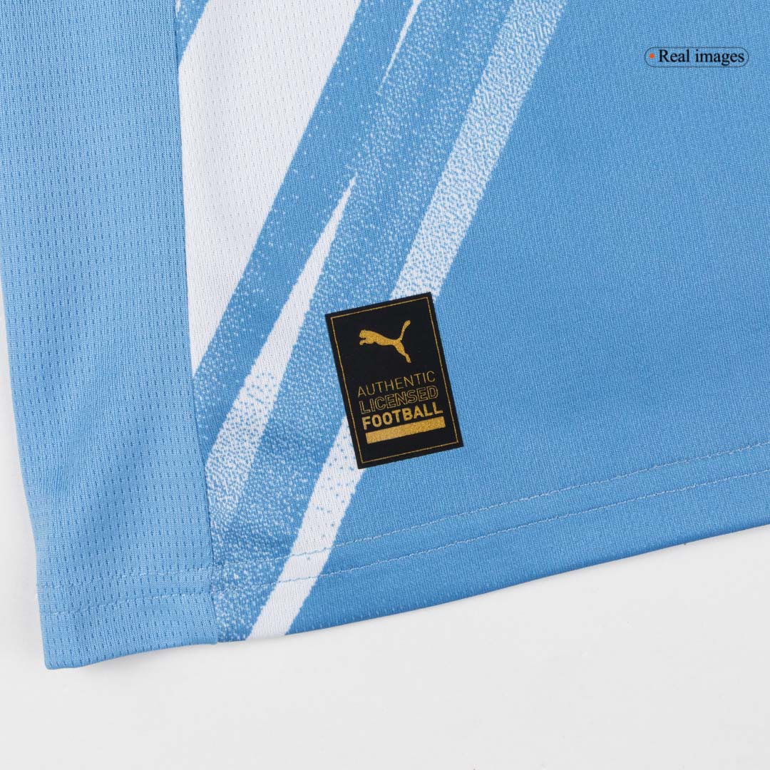 CHERKI #10 Manchester City Domicile Maillot 2025/26 Bleu - Super