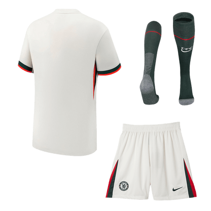 Chelsea Extérieur Maillot Kit 2025/26 Blanc