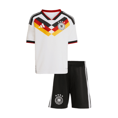 Allemagne Domicile Maillot Kit Coupe du Monde 2026 Junior Blanc