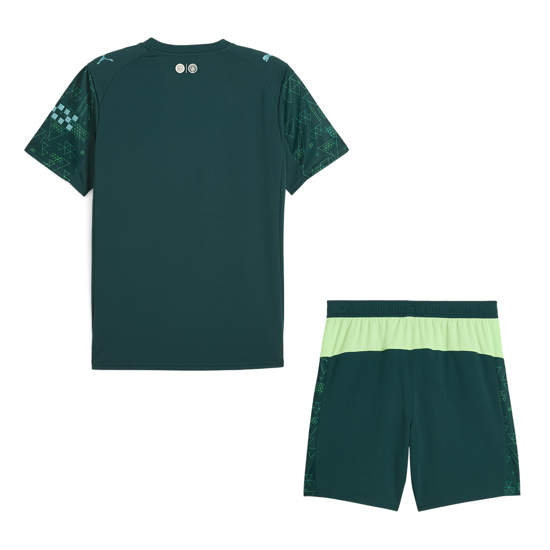 Manchester City Fourth Maillot Kit 2025/26 Vert