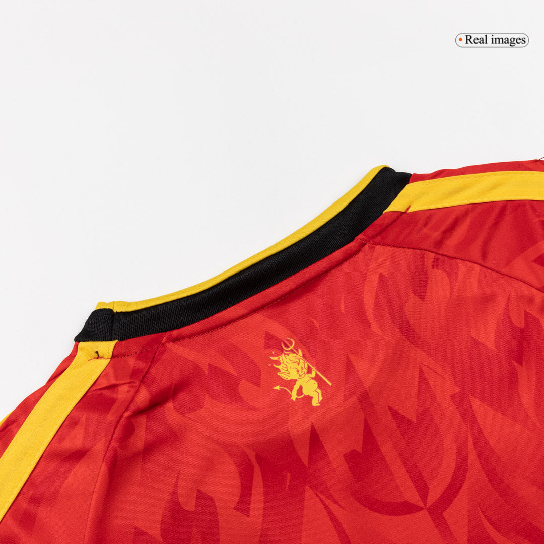 Belgique Domicile Maillot Kit - Coupe du Monde 2026 Junior Rouge