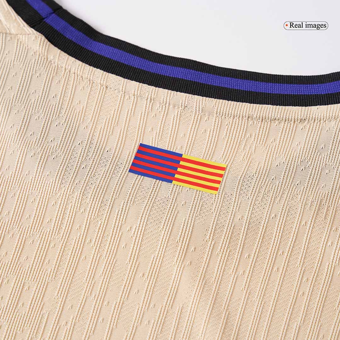 ROONY #28 Barcelona Uit Thuisshirt 2025/26 Geel Speler - UCL