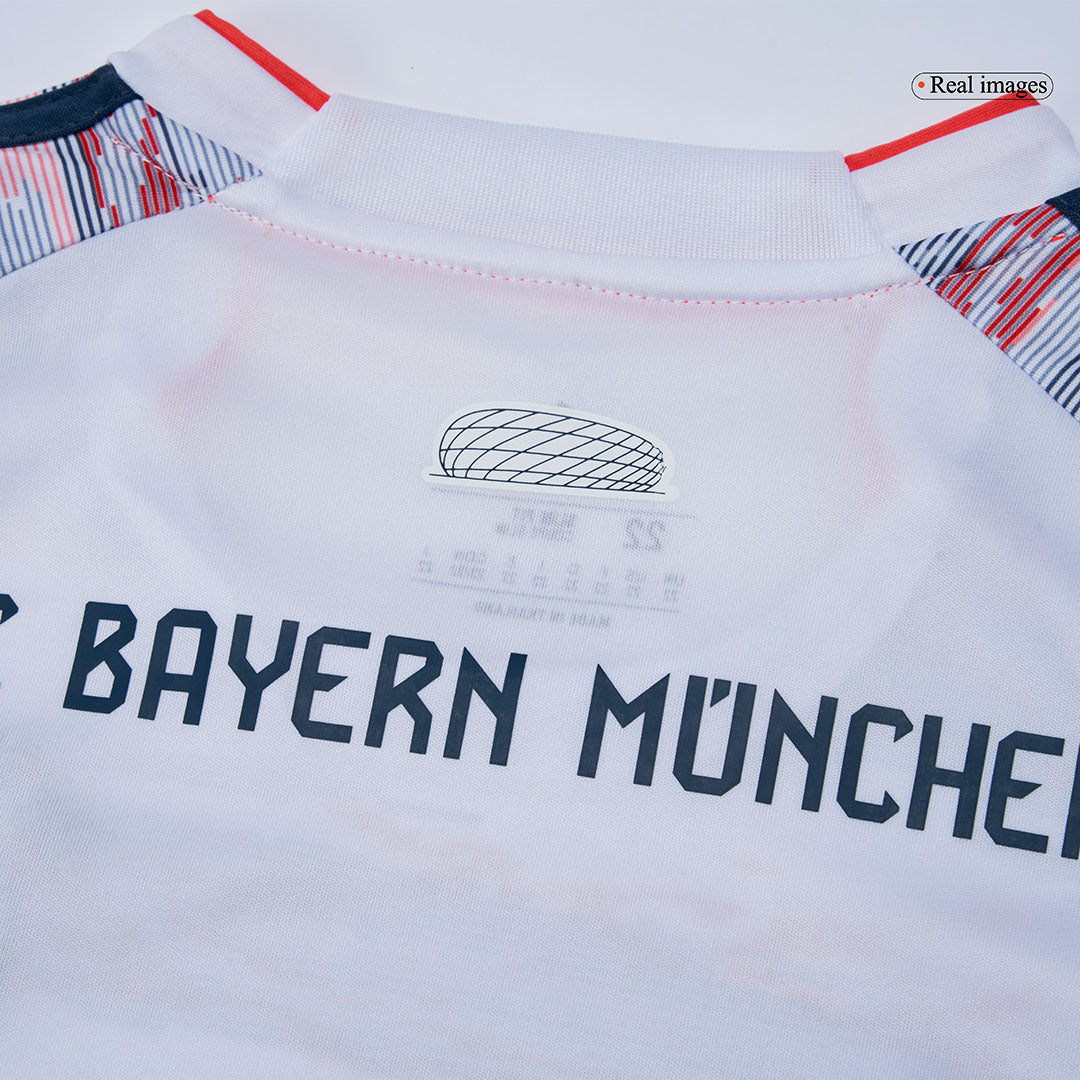 Munich Extérieur Maillot Kit 2025/26 Junior Blanc