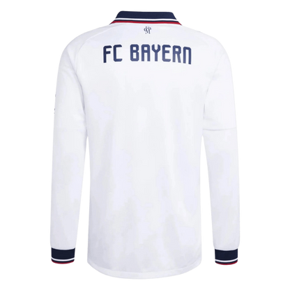 Munich Extérieur Maillot Manches Longues 2026/27 Blanc
