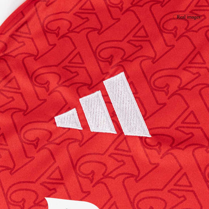 SALIBA #2 Arsenal Thuisshirt 2025/26 Rood - Super