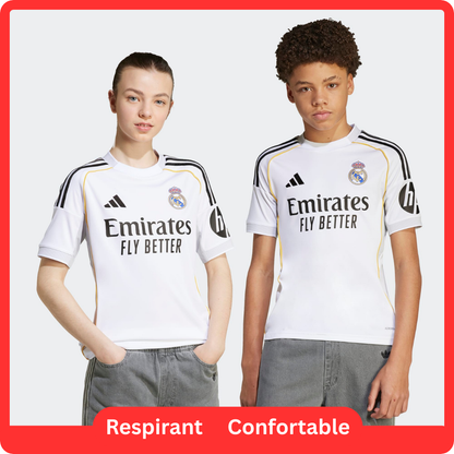 Real Madrid Domicile Maillot Kit 2025/26 Junior