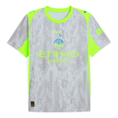 Manchester City Third Maillot 2025/26 Gris