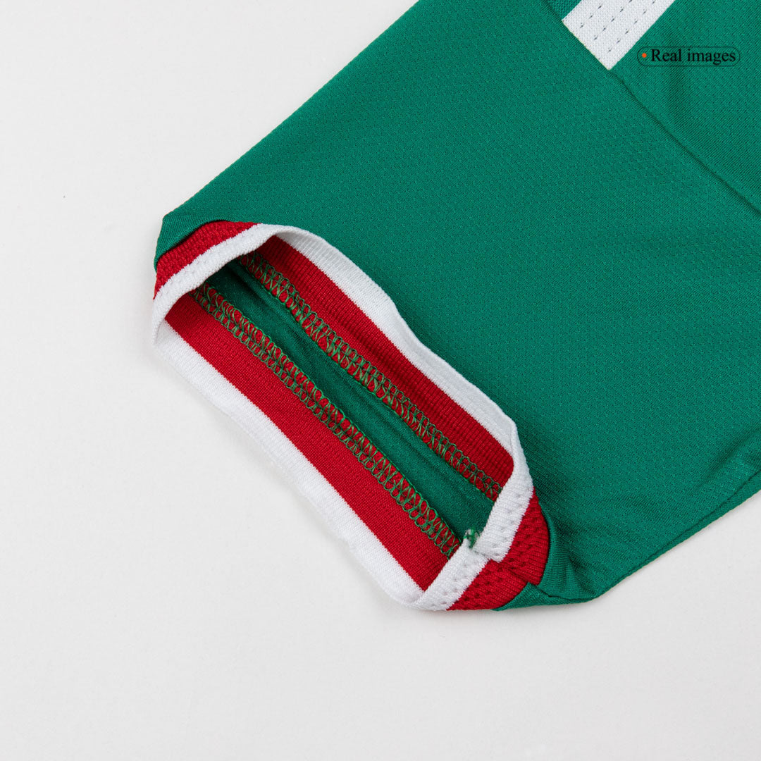 S.GIMENEZ #11 Mexique Domicile Maillot - Coupe du Monde 2026 Vert Joueur