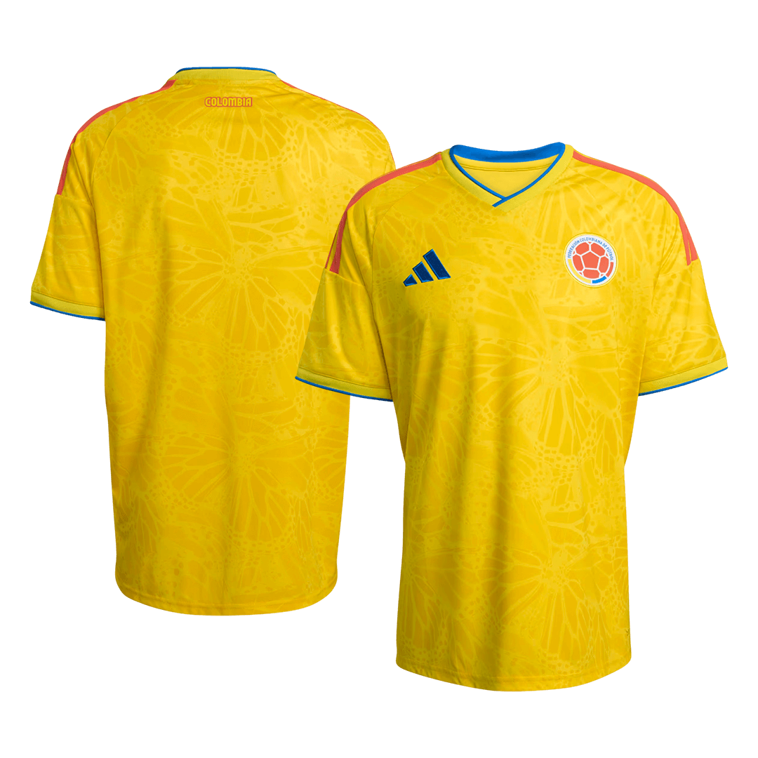 Colombie Domicile Maillot Kit Coupe du Monde 2026 Jaune