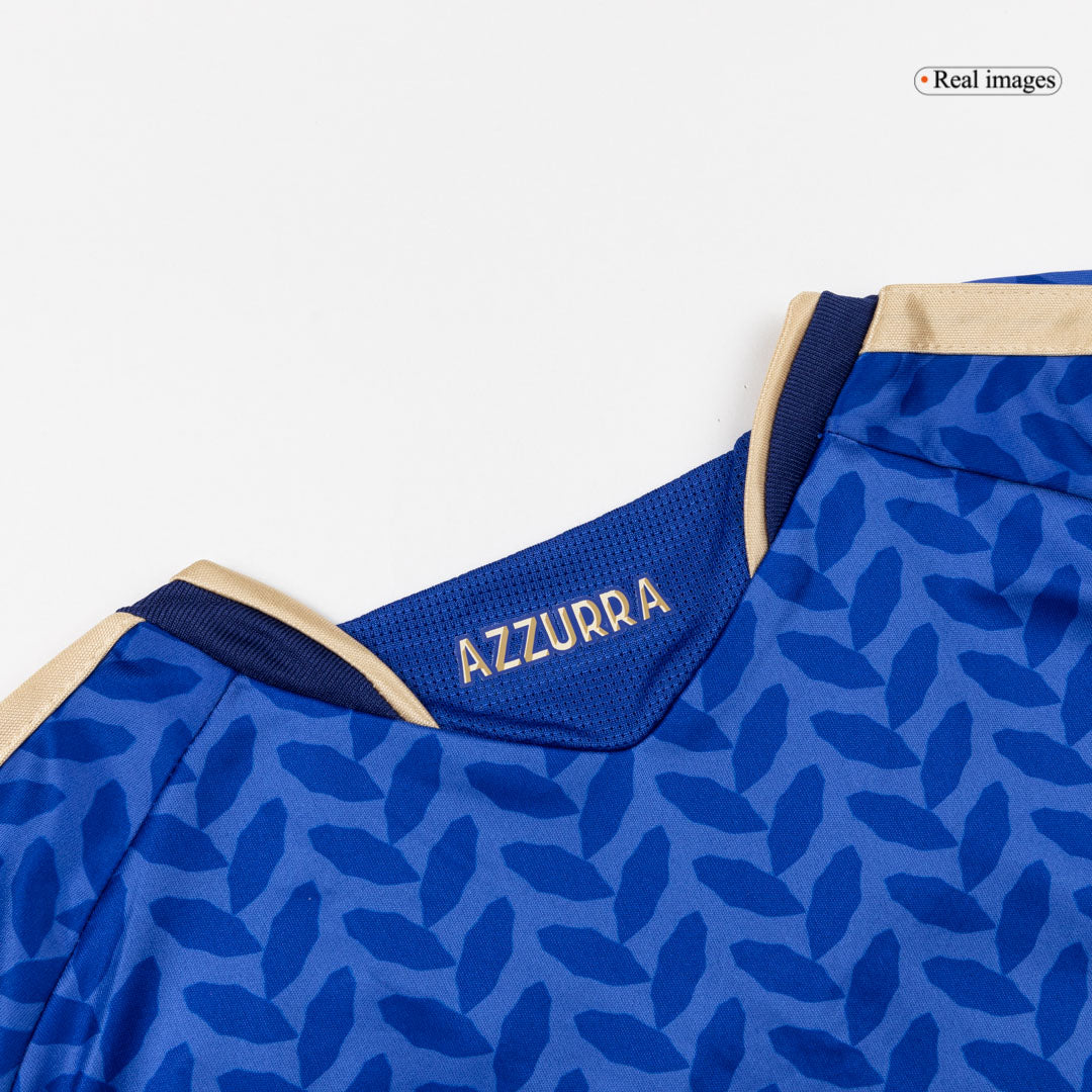 Italie Domicile Maillot Kit Coupe du Monde 2026 Bleu