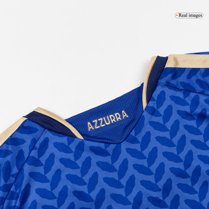 Italie Domicile Maillot Kit Coupe du Monde 2026 Bleu
