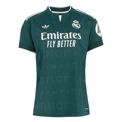 Femme Real Madrid Extérieur Maillot 2026/27 Vert