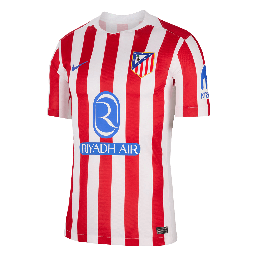 GRIEZMANN #7 Atlético Domicile Maillot 2025/26 Red&White