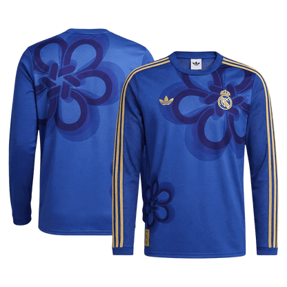 Real Madrid Maillot Manches Longues 2025/26 Bleu
