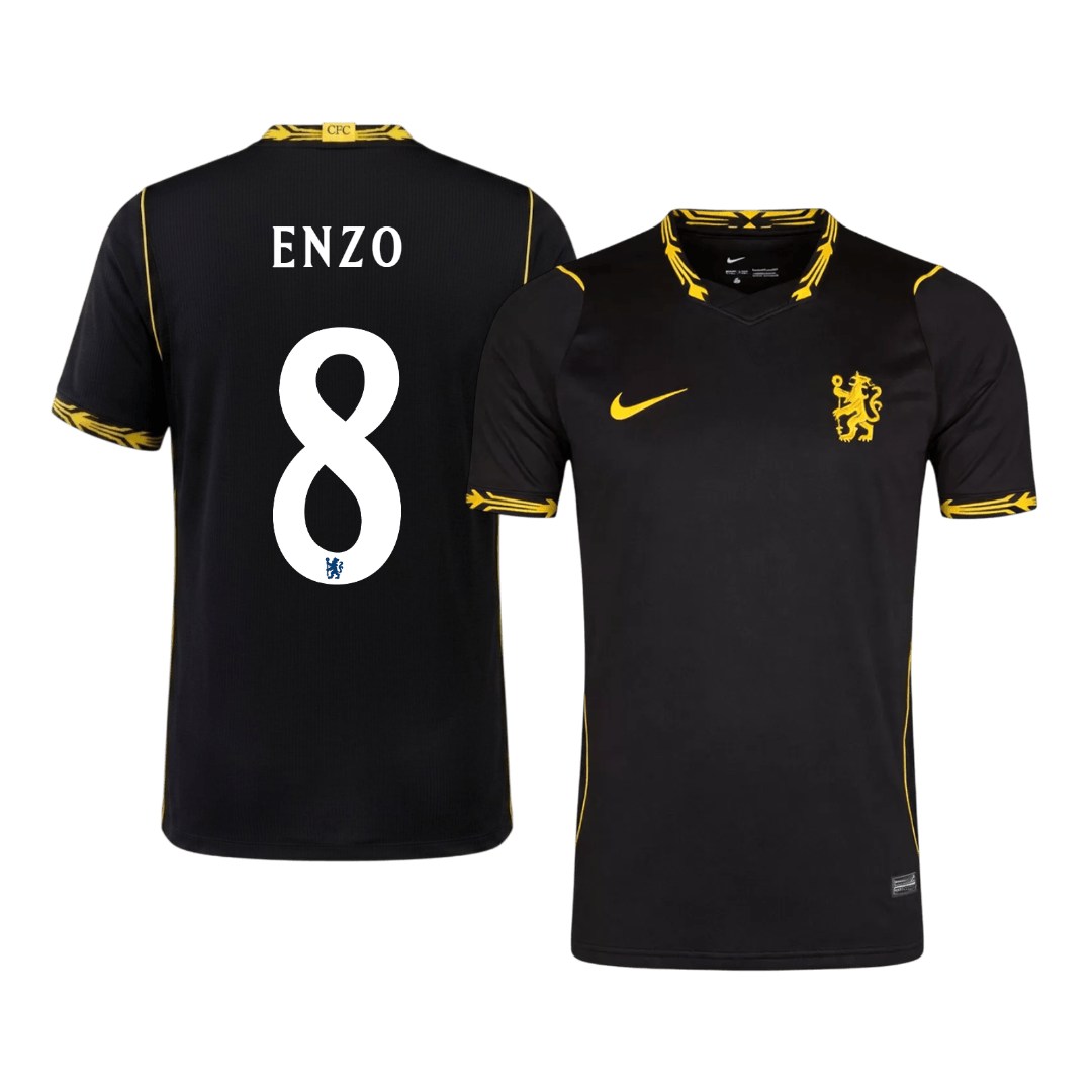 ENZO #8 Chelsea Extérieur Maillot 2026/27 Noir - UCL