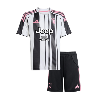 Juventus Domicile Maillot Kit 2025/26 Junior