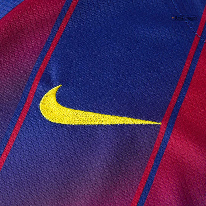 Barcelona Thuisshirt Kit 2025/26 Kind Rood en Blauw