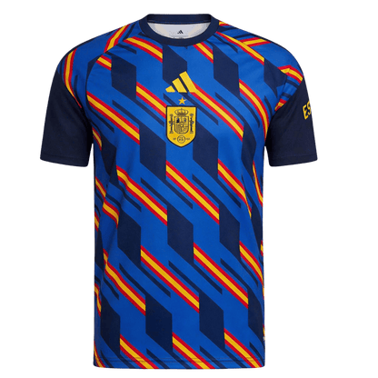Spanje Pre-Match Shirt - WK 2026 Marineblauw