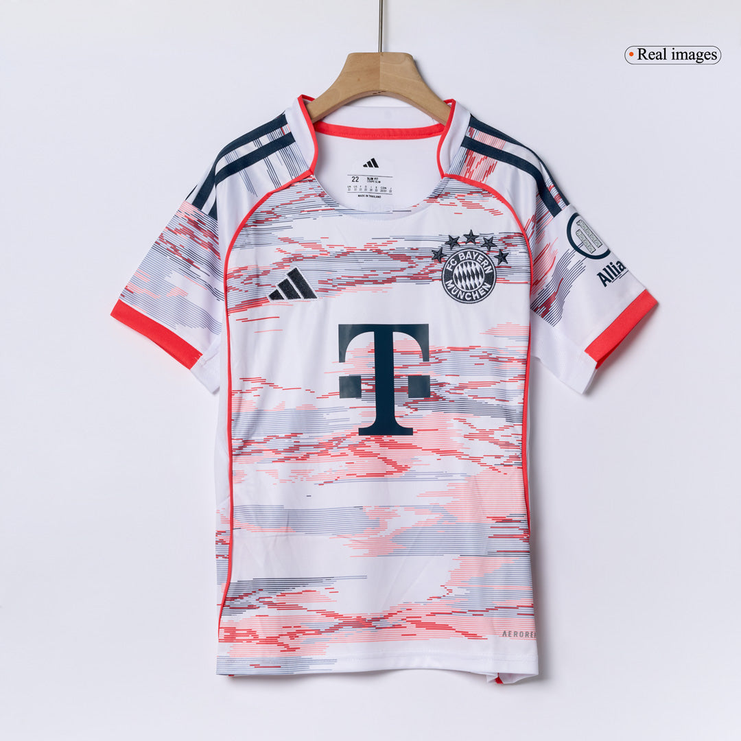 Munich Extérieur Maillot Kit 2025/26 Junior Blanc