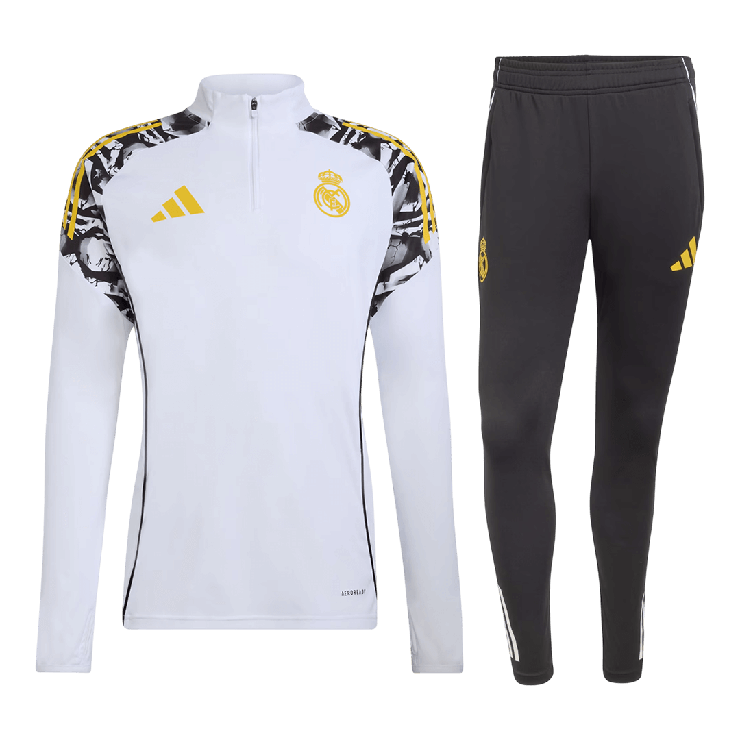 Real Madrid Sweatshirt Kit 2025/26 Junior Blanc