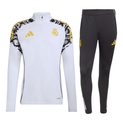 Real Madrid Sweatshirt Kit 2025/26 Junior Blanc