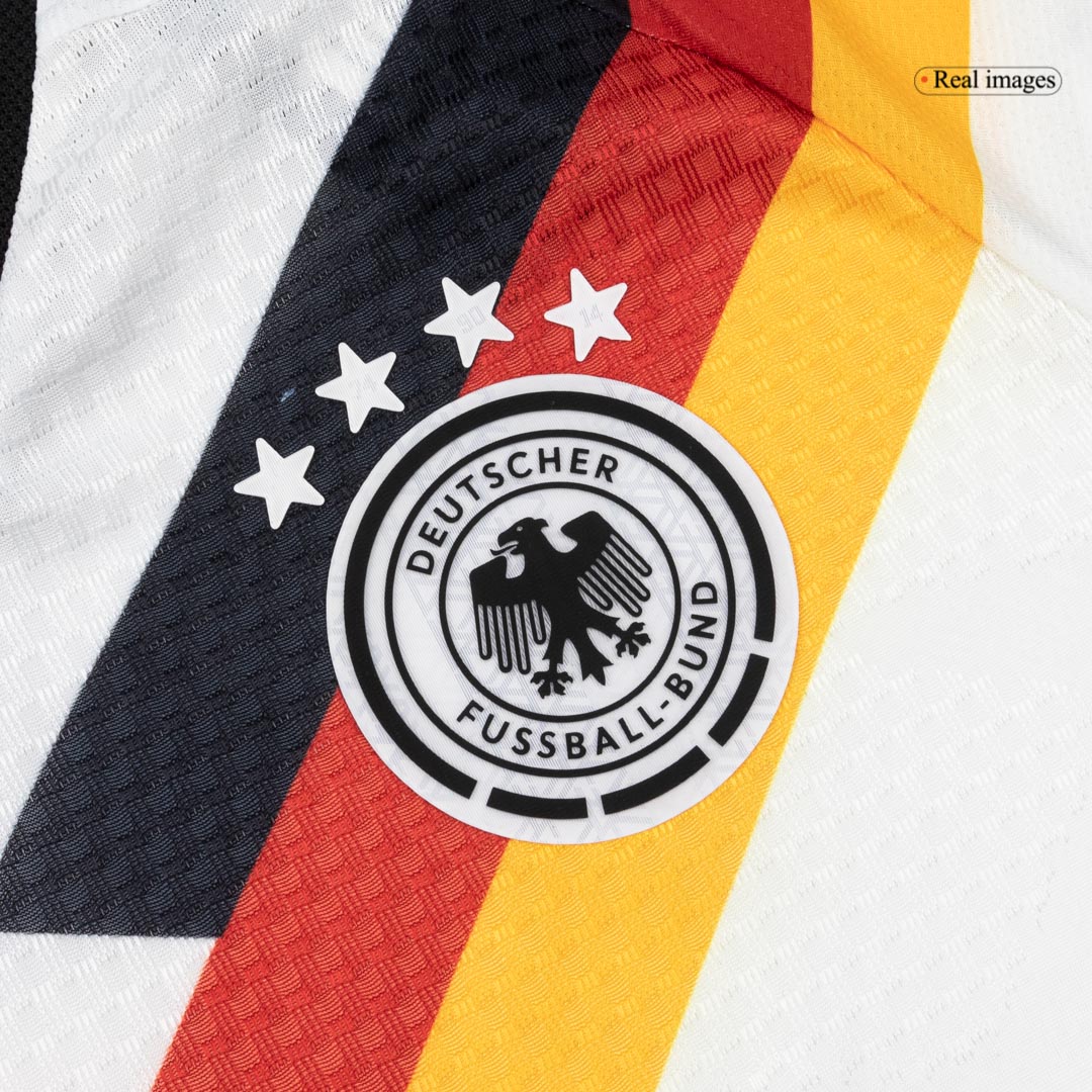 KIMMICH #6 Duitsland Thuisshirt WK 2026 Wit Speler