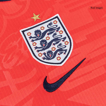 Angleterre Extérieur Maillot Kit - Coupe du Monde 2026 Junior Rouge