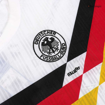 Retro Allemagne Domicile Maillot 1990