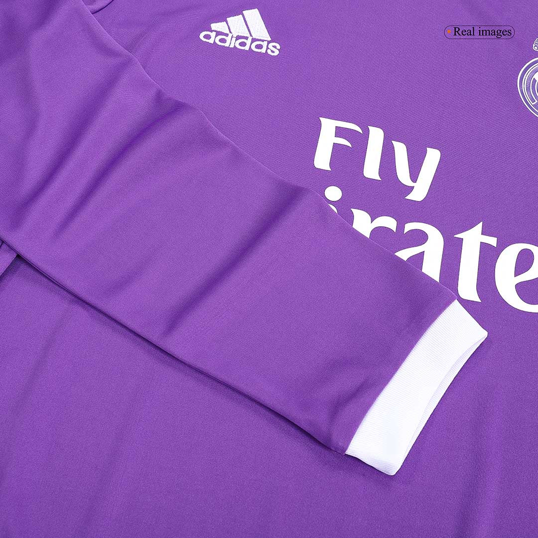KROOS #8 Retro Real Madrid Uitshirt Lange Mouwen 2016/17