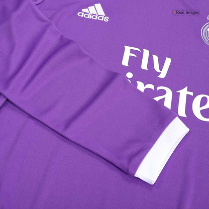 KROOS #8 Retro Real Madrid Uitshirt Lange Mouwen 2016/17