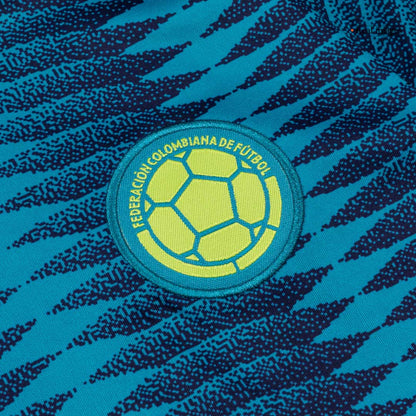 Colombie Extérieur Maillot Kit - Coupe du Monde 2026 Junior Bleu