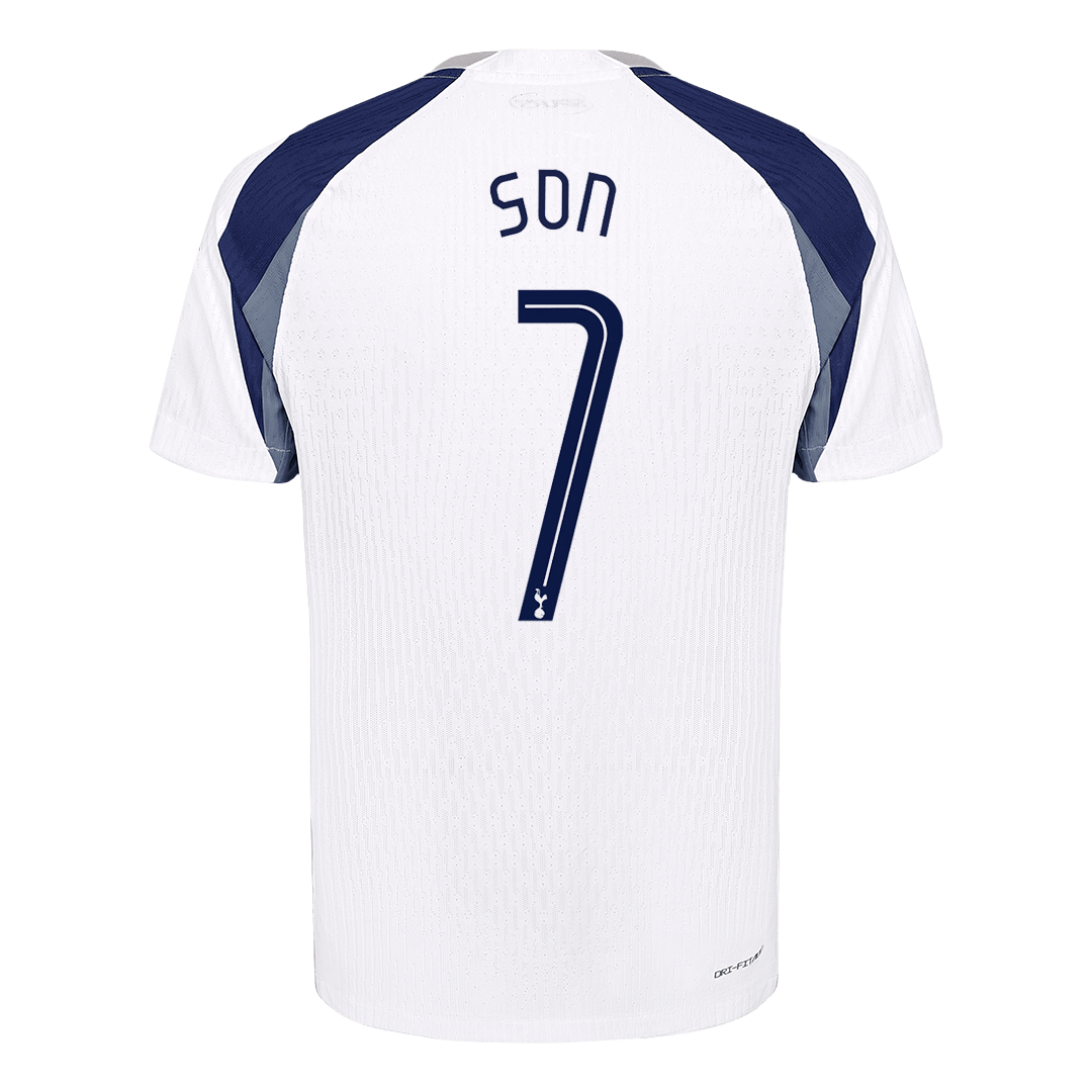 SON #7 Tottenham Hotspur Domicile Maillot 2025/26 Authentique - UCL