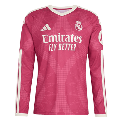 Real Madrid Third Maillot Manches Longues 2026/27 Rose