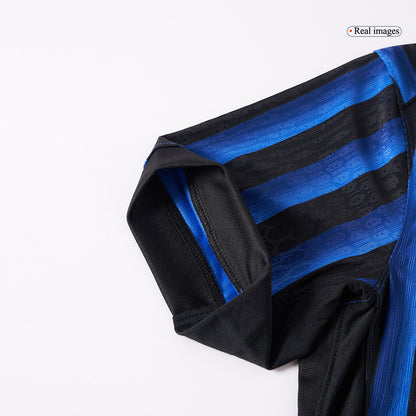 PAVARD #28 Inter Milan Thuisshirt 2025/26 Blauw&Zwart Authentiek