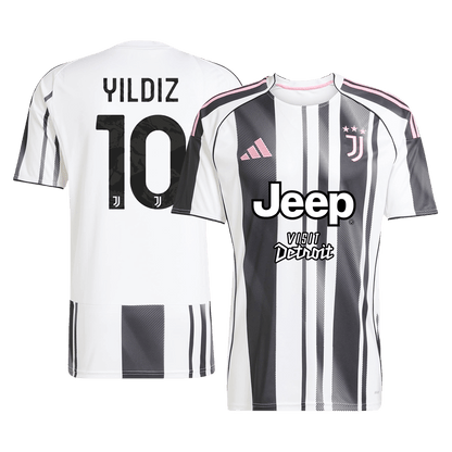 YILDIZ #10 Juventus Domicile Maillot 2025/26