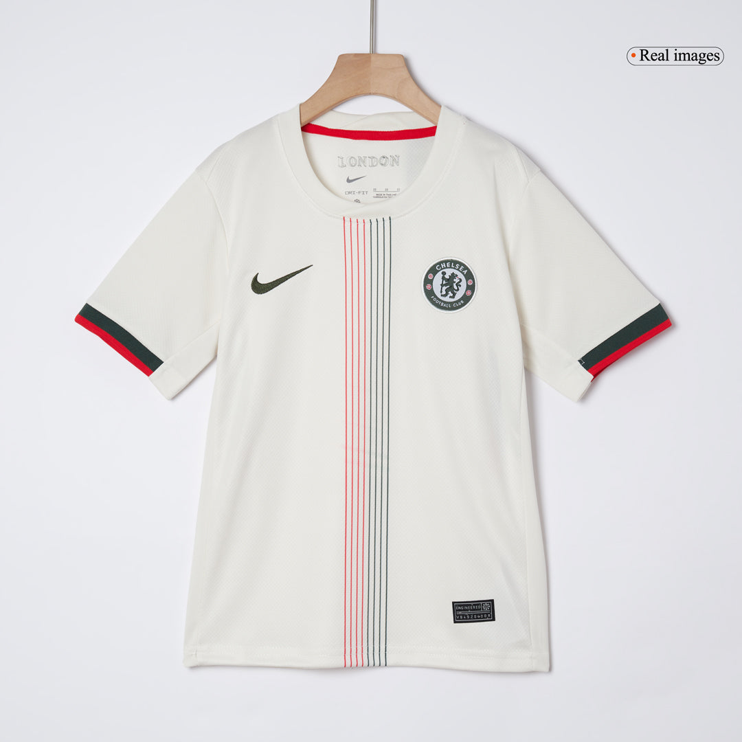 Chelsea Uitshirt Kit 2025/26 Kinder Wit