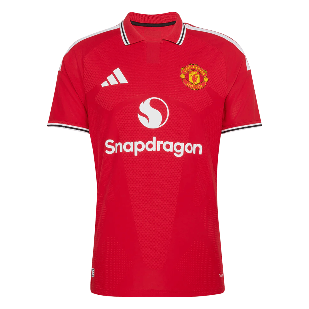B. FERNANDES #8 Manchester United Domicile Maillot 2026/27 Rouge Joueur - UCL