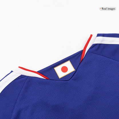 Japon Domicile Maillot Kit Coupe du Monde 2026 Bleu marine