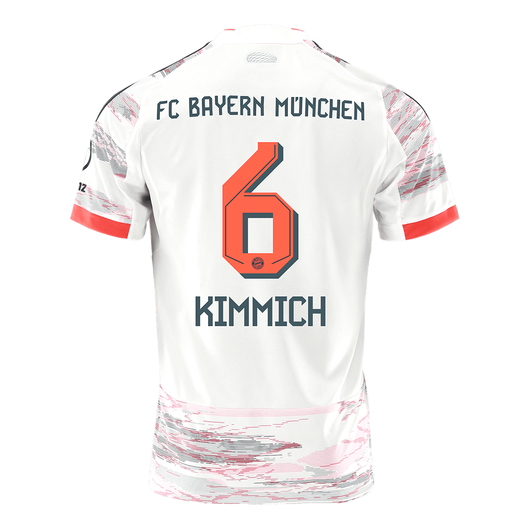 KIMMICH #6 Munich Extérieur Maillot 2025/26 Blanc