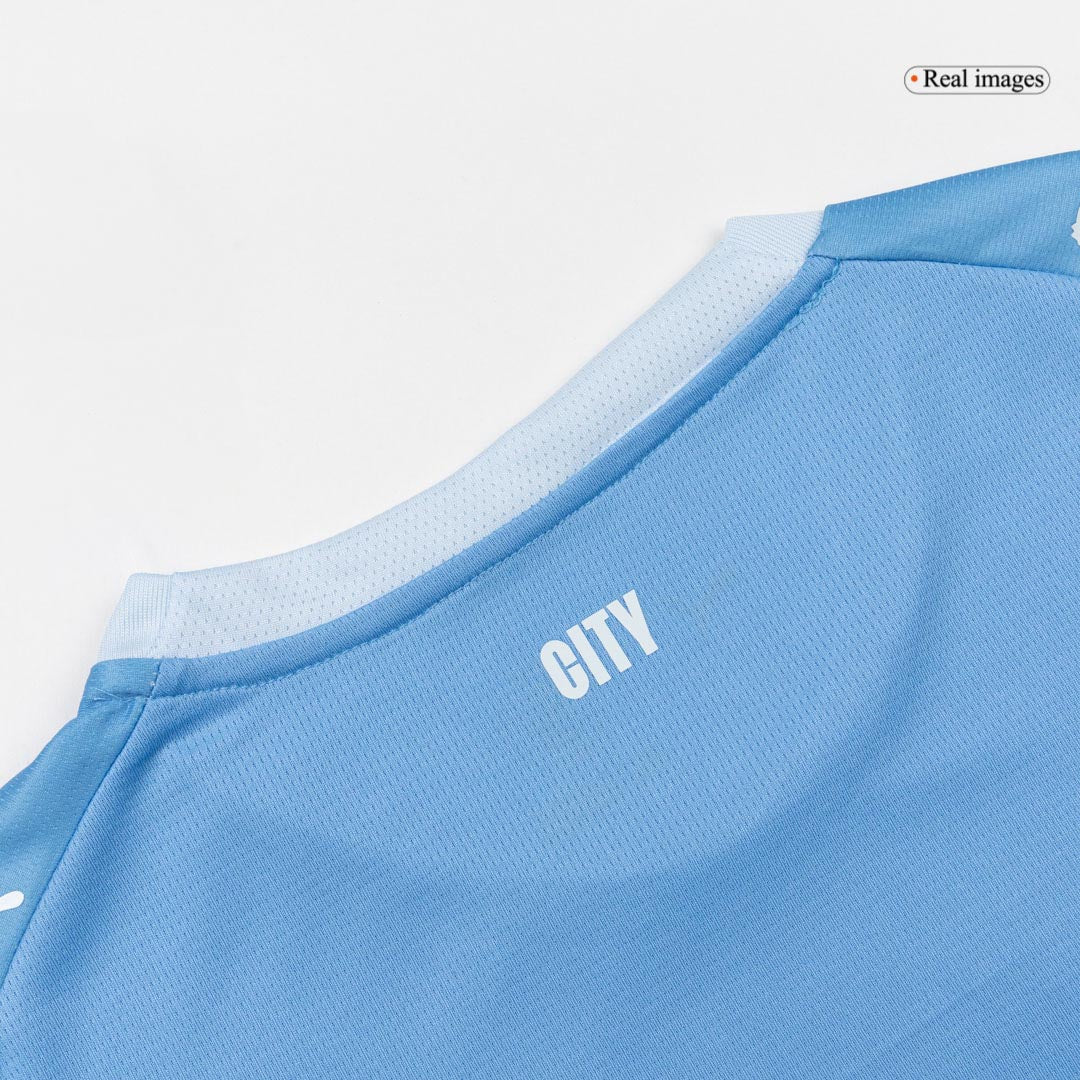 DOKU #11 Manchester City Domicile Maillot 2026/27 Bleu