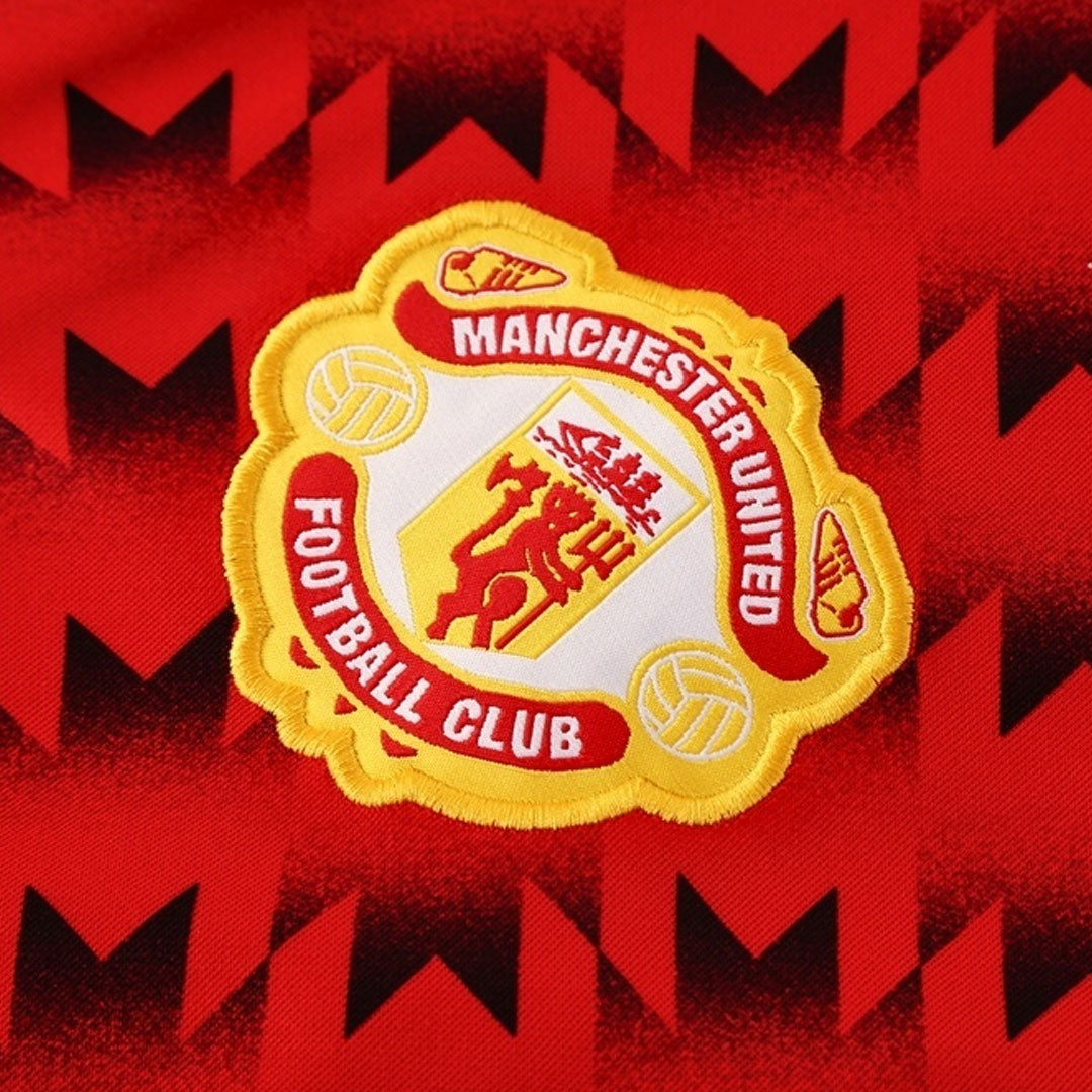 Manchester United Veste de Football Kit 2025/26 Red&Black
