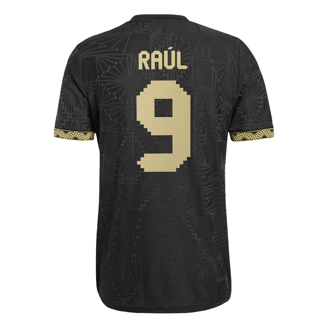 RAÚL #9 Mexique Third Maillot 2025 Authentique - Gold Cup